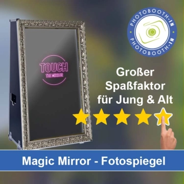 In Euskirchen einen Magic Mirror Fotospiegel mieten