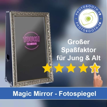 In Eußenheim einen Magic Mirror Fotospiegel mieten