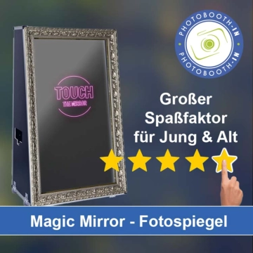 In Eutingen im Gäu einen Magic Mirror Fotospiegel mieten