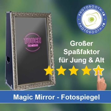 In Everswinkel einen Magic Mirror Fotospiegel mieten
