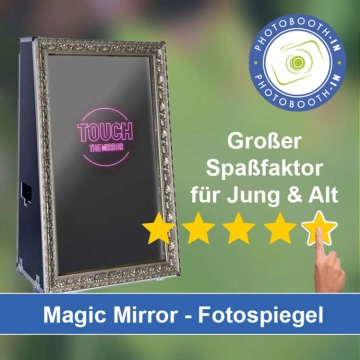 In Eystrup einen Magic Mirror Fotospiegel mieten