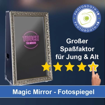 In Fahrenzhausen einen Magic Mirror Fotospiegel mieten