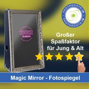 In Falkenberg/Elster einen Magic Mirror Fotospiegel mieten