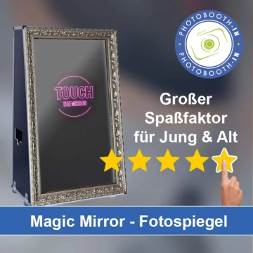In Falkenberg (Niederbayern) einen Magic Mirror Fotospiegel mieten