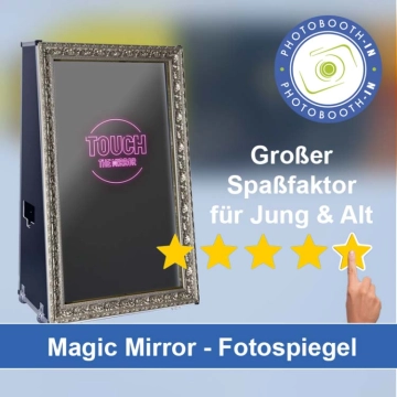 In Falkenstein-Harz einen Magic Mirror Fotospiegel mieten