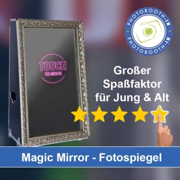 In Falkenstein (Oberpfalz) einen Magic Mirror Fotospiegel mieten