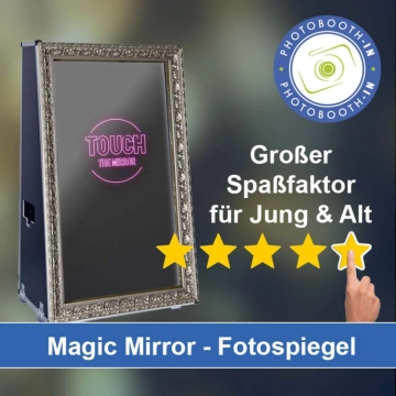 In Falkenstein-Vogtland einen Magic Mirror Fotospiegel mieten