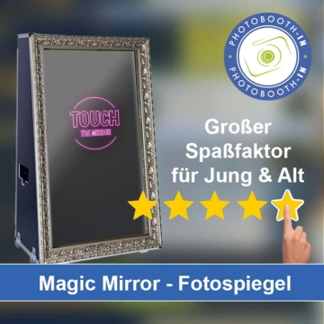 In Faßberg einen Magic Mirror Fotospiegel mieten