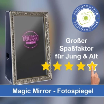 In Felsberg einen Magic Mirror Fotospiegel mieten