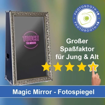 In Filderstadt einen Magic Mirror Fotospiegel mieten