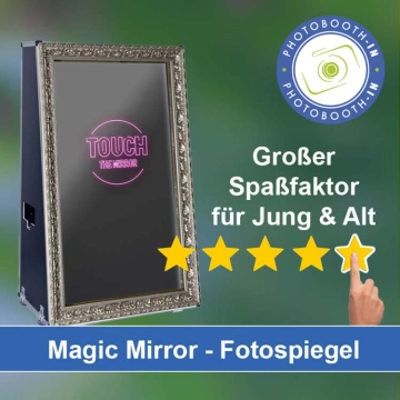 In Finnentrop einen Magic Mirror Fotospiegel mieten