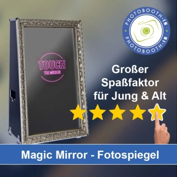 In Fischbachau einen Magic Mirror Fotospiegel mieten