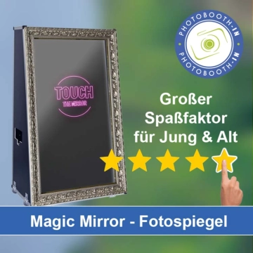 In Flensburg einen Magic Mirror Fotospiegel mieten
