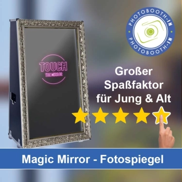 In Flintsbach am Inn einen Magic Mirror Fotospiegel mieten