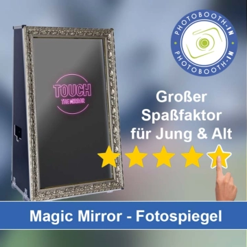 In Flörsheim-Dalsheim einen Magic Mirror Fotospiegel mieten