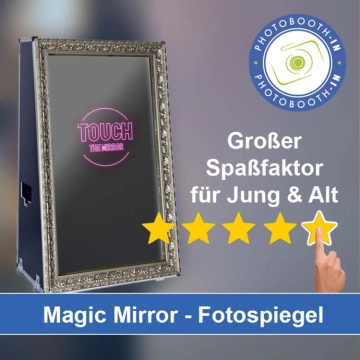 In Floh-Seligenthal einen Magic Mirror Fotospiegel mieten