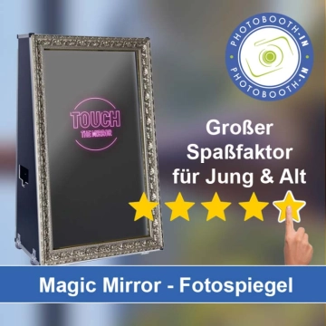 In Fockbek einen Magic Mirror Fotospiegel mieten