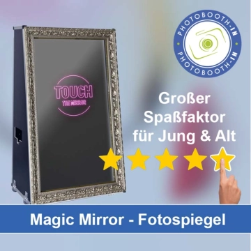 In Forchheim einen Magic Mirror Fotospiegel mieten