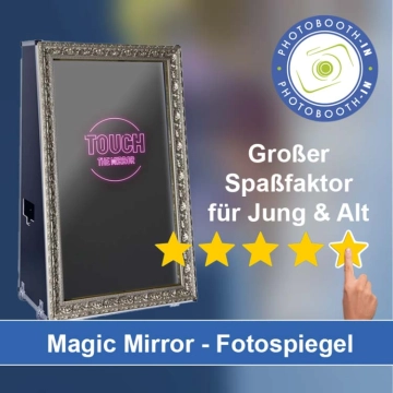 In Forst (Baden) einen Magic Mirror Fotospiegel mieten