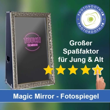 In Forstern einen Magic Mirror Fotospiegel mieten