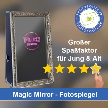 In Fränkisch-Crumbach einen Magic Mirror Fotospiegel mieten