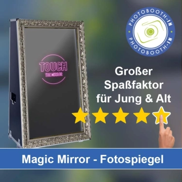 In Fraureuth einen Magic Mirror Fotospiegel mieten