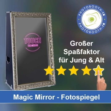 In Freiberg einen Magic Mirror Fotospiegel mieten