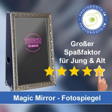 In Freiensteinau einen Magic Mirror Fotospiegel mieten