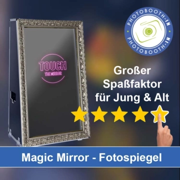 In Freising einen Magic Mirror Fotospiegel mieten