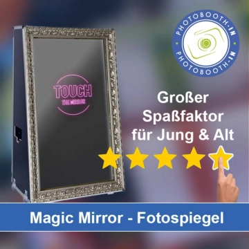 In Freren einen Magic Mirror Fotospiegel mieten