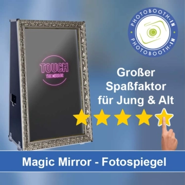 In Freudenberg (Baden) einen Magic Mirror Fotospiegel mieten