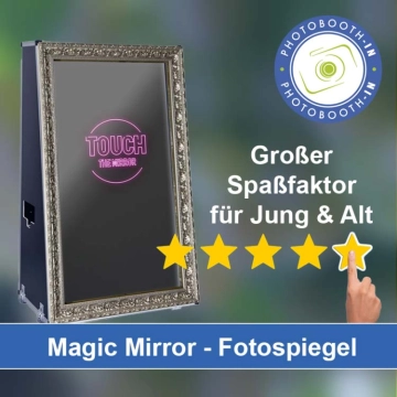 In Freudenberg (Oberpfalz) einen Magic Mirror Fotospiegel mieten