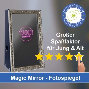 In Freudenberg (Siegerland) einen Magic Mirror Fotospiegel mieten