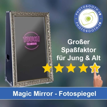 In Freystadt einen Magic Mirror Fotospiegel mieten