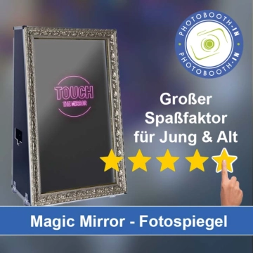 In Friedberg (Hessen) einen Magic Mirror Fotospiegel mieten