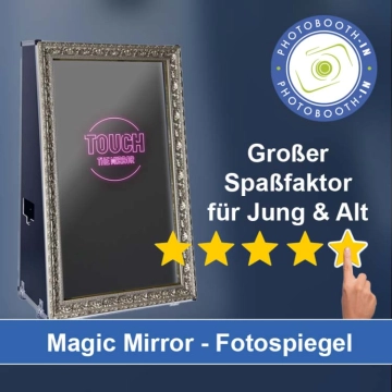 In Friedeburg einen Magic Mirror Fotospiegel mieten