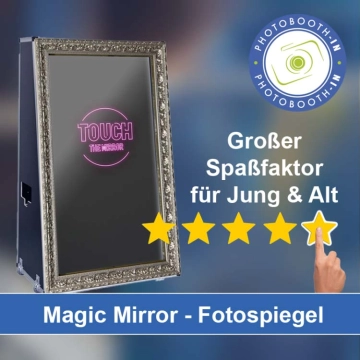 In Friedland (Mecklenburg) einen Magic Mirror Fotospiegel mieten