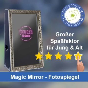 In Friedrichroda einen Magic Mirror Fotospiegel mieten