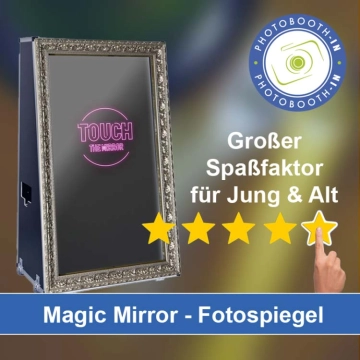In Friedrichshafen einen Magic Mirror Fotospiegel mieten