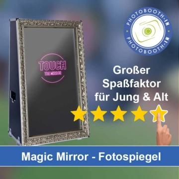 In Frielendorf einen Magic Mirror Fotospiegel mieten
