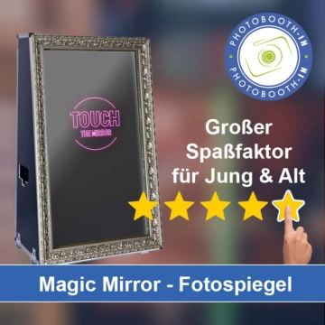 In Friolzheim einen Magic Mirror Fotospiegel mieten
