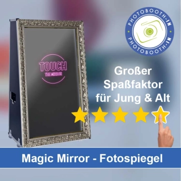 In Fritzlar einen Magic Mirror Fotospiegel mieten