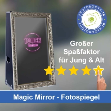 In Fröndenberg/Ruhr einen Magic Mirror Fotospiegel mieten