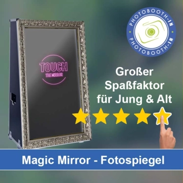 In Frohburg einen Magic Mirror Fotospiegel mieten