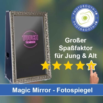 In Fronreute einen Magic Mirror Fotospiegel mieten