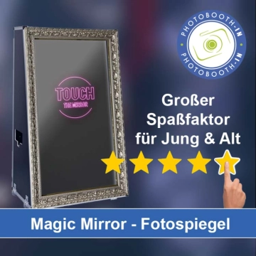 In Frontenhausen einen Magic Mirror Fotospiegel mieten