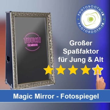 In Fuchstal einen Magic Mirror Fotospiegel mieten