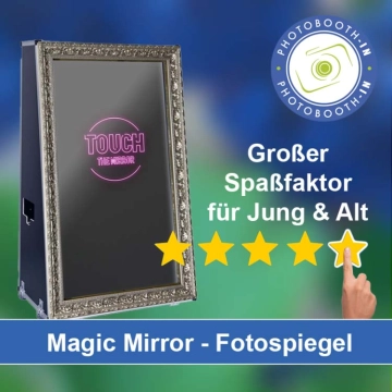 In Fürstenwalde/Spree einen Magic Mirror Fotospiegel mieten