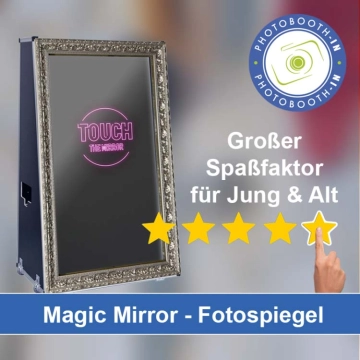 In Fürstenzell einen Magic Mirror Fotospiegel mieten
