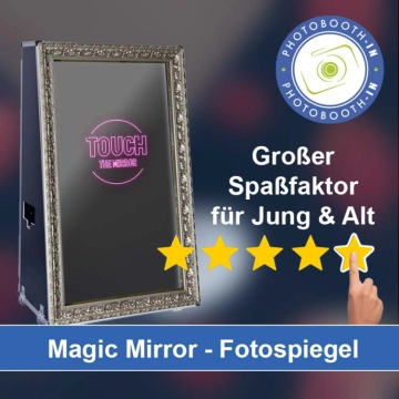 In Fürth (Odenwald) einen Magic Mirror Fotospiegel mieten
